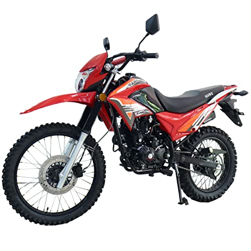 Red X-Pro Hawk 250 Enduro Motorcycle