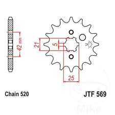 JT Front Sprocket 17T for Kawasaki KL250A