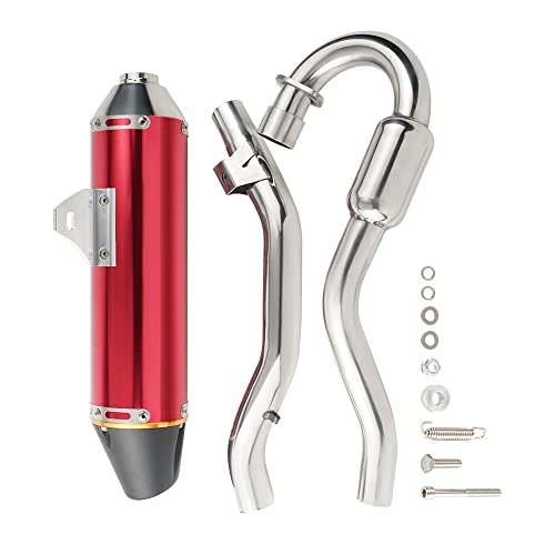 Red Slip-On Muffler Exhaust for Honda CRF150F/CRF230F (2003-2016)