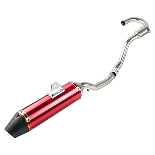 Red Slip-On Muffler Exhaust for Honda CRF150F/CRF230F (2003-2016)