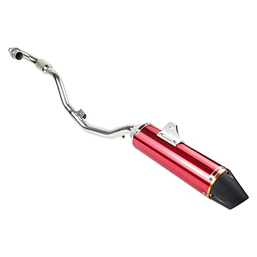 Red Slip-On Muffler Exhaust for Honda CRF150F/CRF230F (2003-2016)