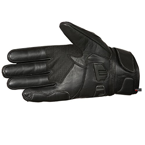 XL Men's Premium Leather Street Palm Sliders Gloves