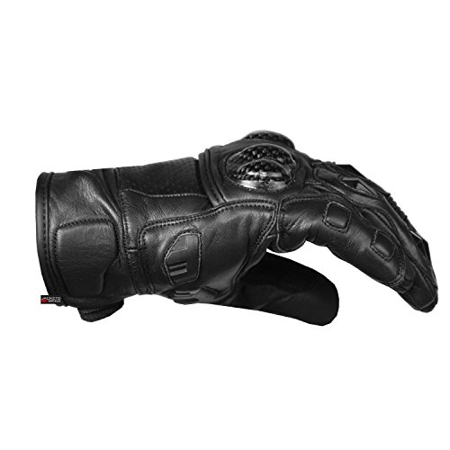 XL Men's Premium Leather Street Palm Sliders Gloves