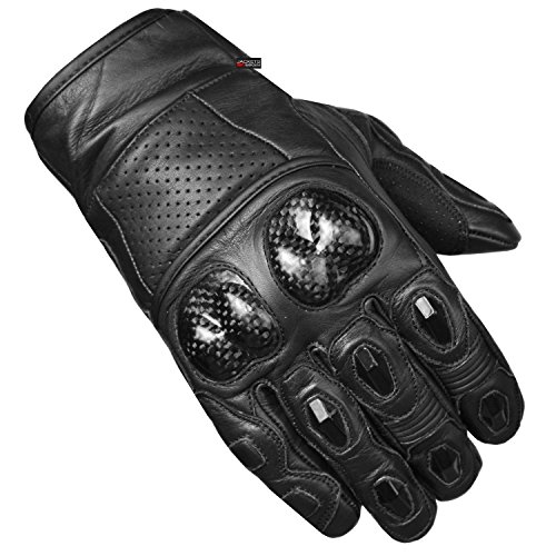 XL Men's Premium Leather Street Palm Sliders Gloves