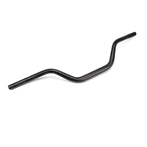 28mm Motorcycle Handlebar - Mid-Rise - Black