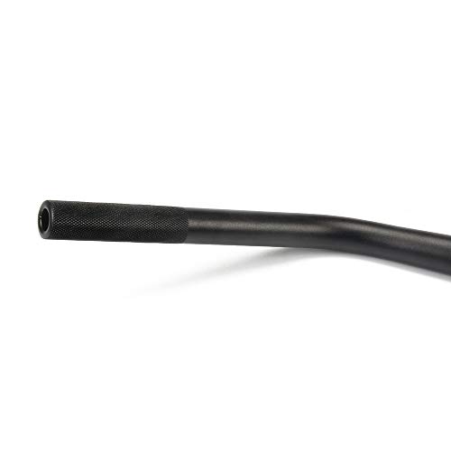 28mm Motorcycle Handlebar - Mid-Rise - Black