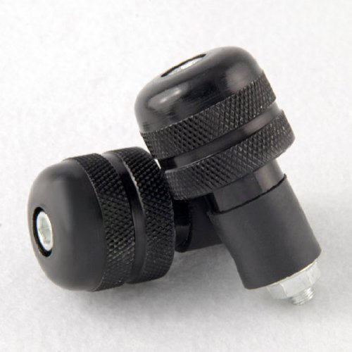 Black Aluminum Handlebar End Slider Caps for Hawk 250