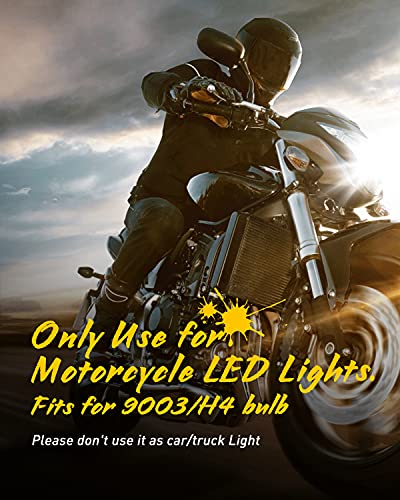 Hawk 250 Motorcycle LED Bulb: 6500K White, 1 Pack