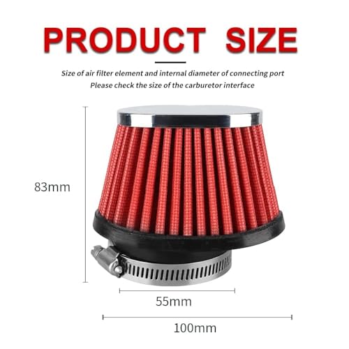 NIBBI Universal Air Filters for Hawk 250 Motorcycle