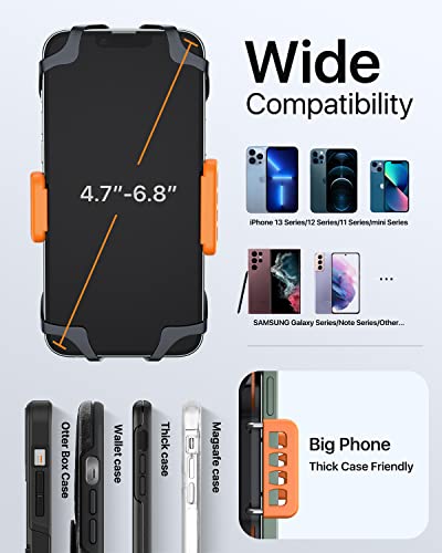 Andobil Motorcycle Phone Mount: Stable & Universal