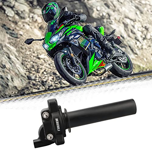 NIBBI Motocross Throttle Assembly - Short Stroke, High Sensitivity