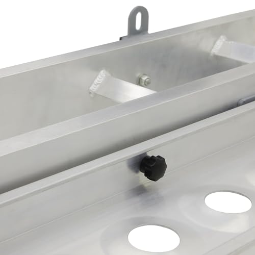 Black Widow Hitch-Mounted Aluminum Motorcycle Carrier