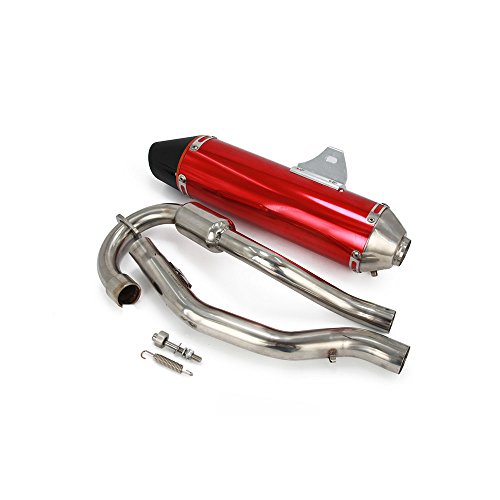 Red Slip-On Exhaust for Hon.da CRF150F CRF230F