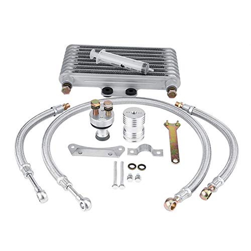 Aluminum Motorcycle Oil Cooler Radiator Kit for CB CG Engine