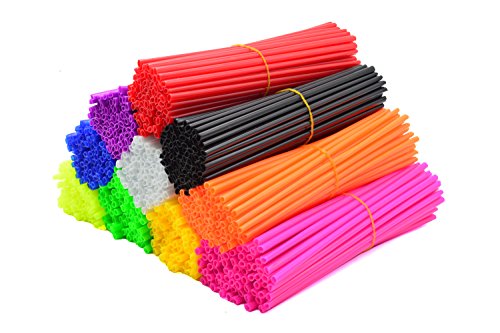 Hawk 250 Motorcycle: 75pcs Spoke Skins for 21" Rims