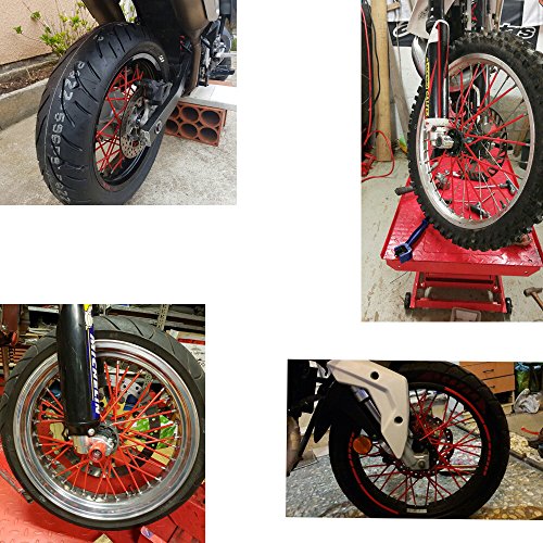 75Pcs Spoke Skins for Hawk 250 Motorcycle