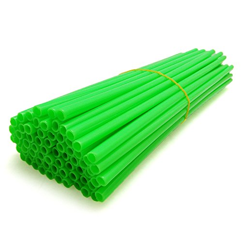 Green Wheel Rim Spoke Skins for Hawk 250