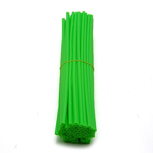 Green Wheel Rim Spoke Skins for Hawk 250