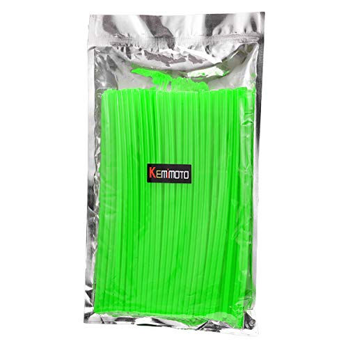 Green Wheel Rim Spoke Skins for Hawk 250