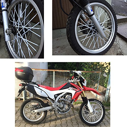 Hawk 250 Motorcycle: 75 Spoke Skins for 21" Rims