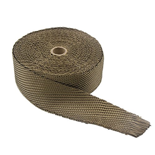 ledaut Titan Auspuff Wärme Wrap Rolle - Motorcycle Fiberglass Heat Shield