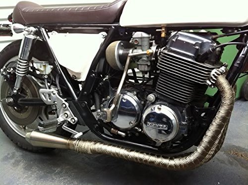 ledaut Titan Auspuff Wärme Wrap Rolle - Motorcycle Fiberglass Heat Shield