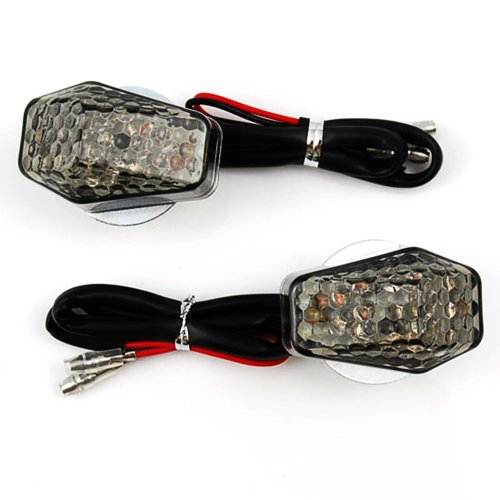 Universal Motorcycle LED Blinkers, 15pcs, Amber, Hawk 250