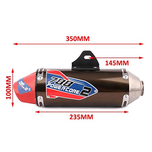 Full Slip On Exhaust Muffler - Complete Exhaust System For For CRF230F 2003 2004 2005 2006 2007 2008 2009 2010 2011 2012 2013