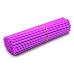 75Pcs Spoke Skins for 8"-21" Motorcycle Rims (Purple)