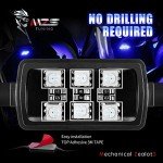 Multi-Color LED Light Kit for Hawk 250 Motorcycle