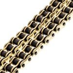 Gold X-Ring Chain Hawk 250 Motorcycle 428