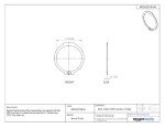 Hawk 250 Motorcycle Tapered Shaft Retaining Ring