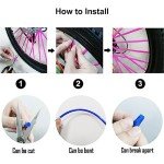75pcs Spoke Skins for 21" Motorcycle Rims