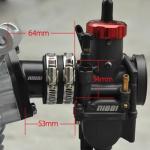 Hawk 250 Motorcycle Intake Manifold - NIBBI Carburetor