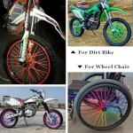 75pcs Spoke Skins for 21" Motorcycle Rims