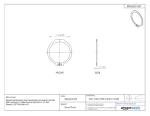 Hawk 250 Motorcycle Tapered Shaft Retaining Ring