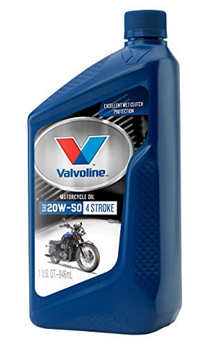 Valvoline 4-Stroke Motorcycle SAE 20W-50 Motor Oil 1 QT