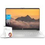 HP 15.6" Touchscreen Laptop with Office License