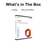 HP 15.6" Touchscreen Laptop with Office License