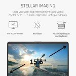 HP 15.6" Touchscreen Laptop with Office License