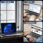 Bvate 14" Laptop, Win 11, 256GB SSD, FHD