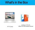HP 14" Laptop with Office, 16GB RAM, Windows 11
