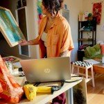 HP 15.6" Touchscreen Laptop with Office & Earphones