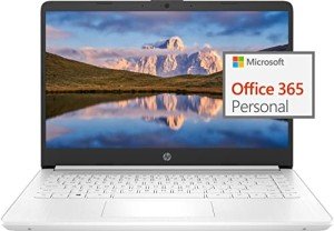 HP 14" Lightweight Laptop with 8GB RAM & Office 365