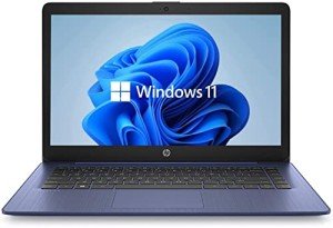 HP 14" HD Laptop with Windows 11, Intel Celeron