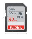 SanDisk 32GB Ultra SDHC Memory Card 3-Pack