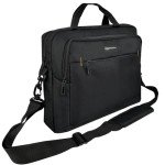 15.6" Black Laptop Carrying Case with Strap