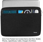 15.6" Shockproof Laptop Sleeve with Accessory Pocket