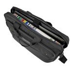 15.6" Black Laptop Carrying Case with Strap
