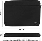 15.6" Shockproof Laptop Sleeve with Accessory Pocket